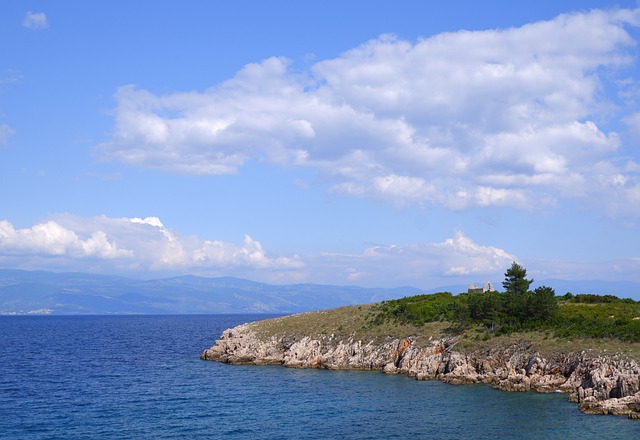 moře v Chorvatsku